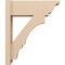 Ekena Millwork 8-in W x 22-in D x 26-in H Balboa Trad Rough Cedar Woodgrain TimberThane Outlooker, Primed Tan OUTUR080X22X26BOA04RCPR - alternate 2